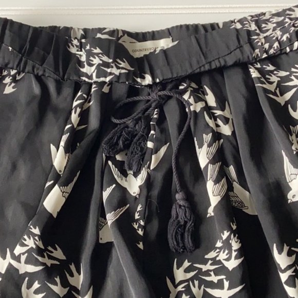 Country Road Black Print Skort - Picture 3 of 4